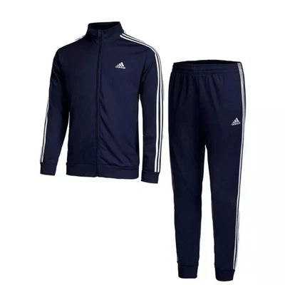 Adidas Men's Essentials Tracksuit Set (LARGE) - Image 1 of 4