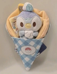 Neu Tomy Pokemon Piplup Krepp Plüschtier 7 Zoll groß  - Bild 1 von 3