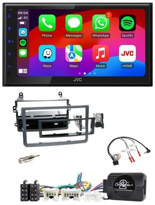 JVC Bluetooth 2DIN Lenkrad DAB USB Autoradio für Nissan 350Z 2005-2009 Roadster - Bild 1 von 4