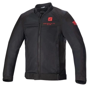 Alpinestars Men's LUC V2 Air Honda Summer Textile Motorcycle Jacket (Black/Red) - Picture 1 of 3