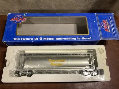 VINTAGE ATLAS 491041 SOUTHERN PACIFIC ACF 6-BAY CYLINDRICAL HOPPER 3-RAIL NIB - Image 1 of 4