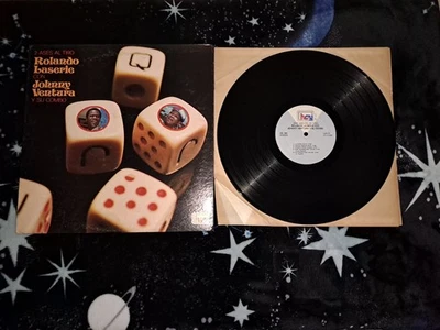 LP- 2 Ases al Tiro Rolando Laserie Con Johnny Ventura y Su Combo - Image 1 of 4