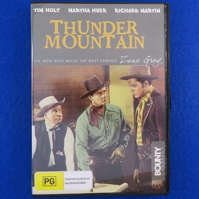 Thunder Mountain - Tim Holt - DVD - Region 4 - Fast Postage !! - image 1 of 2
