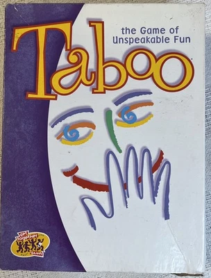 Taboo Game Adult By Parker Bros The Game of Unspeakable Fun Board Card Timer - Image 1 of 2