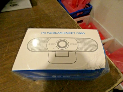 EMEET HD 1080P Webcam with Microphone C960 Web 2 Mics Streaming Web Cam (New) - Image 1 of 4