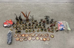 Heroscape 64 Figuren Lot mit Karten, Würfeln & Spielsteinen - gemischte Einheiten - Bild 1 von 8