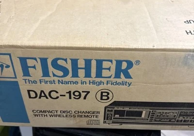 Fisher Compact Automatic Disc Changer DAC-197  (Parts/Repair) - Image 1 of 4