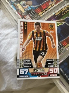 Andrew Robertson Match Attax 2014-2015 Rookie Card Hull City - Picture 1 of 1