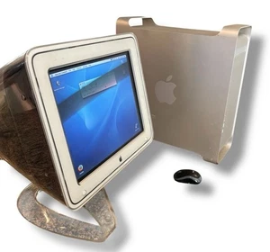 Working Apple Power Mac G5 Dual 2.3 GHz PowerPC 500 GB HD, Rare With Monitor - Picture 1 of 19