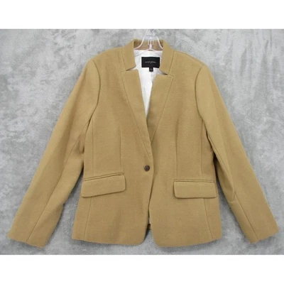 Banana Republic Blazer женщин 12 кнопка тяжелый с подкладкой карьера сшитый город - Изображение 1 из 4