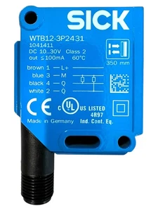 SICK WTB12-3P2431 PN: 1041411 Light Sensor And Light Barriers: W12 - Picture 1 of 4