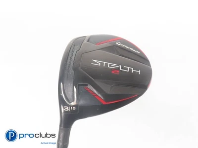 Left Handed TaylorMade Stealth 2 15* 3 Wood - Fujikura Ventus 5-R Regular 386490 - Image 1 of 4