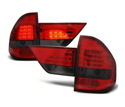 LUCI POSTERIORI per bmw x3 e83 2004 2005 2006 suv Rosso fumo LED Foto 1 de 1