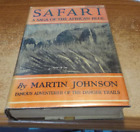 Safari Saga afrykańskiego błękitu - Martin Johnson - 1928 - 1. - HC/DJ - Mapa