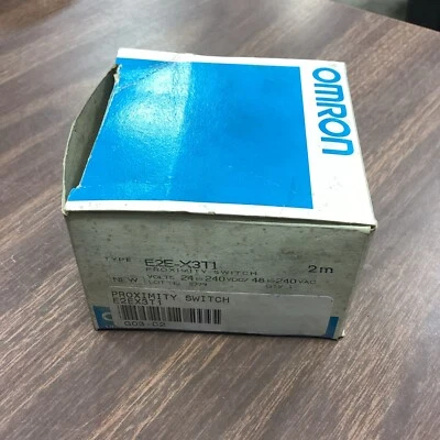INTERRUPTOR DE PROXIMIDAD OMRON E2E-X3T1 24-240VDC 48-240VAC Foto 1 de 4
