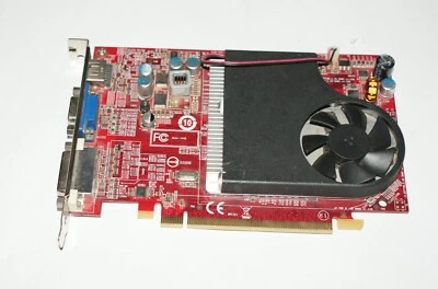 HP Radeon HD4650 PCIE RV730 256mb DVI/HDMI/VGA Delphinus Graphics Card - Image 1 of 3