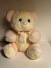 Russ Pink Teddy Bear Rattle Plush Named Puffums  8"