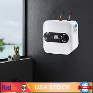 1.5KW Electric Mini-Tank Water Heater for RV Trailer Kitchen Under Sink Counter - Picture 1 of 18