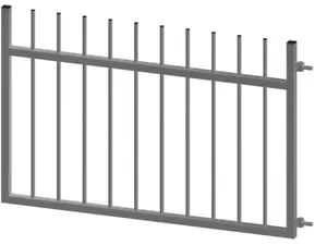 Gartentor Company Edelstahl Eingangstor Pforte VA Tür Tor 1000 x 1500 mm - Bild 1 von 1