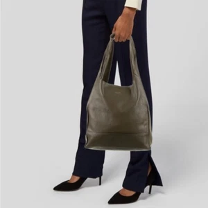 Women's Rag & Bone Walker Shopper Olive Green Tote Bag - Picture 1 of 7