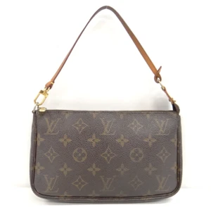LOUIS VUITTON Bag Pouch Pochette Accessoires M51980 Monogram France 69220028000 - Picture 1 of 21