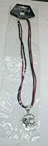 SEASONS NCAA SOUTH CAROLINA GAMECOCKS DOUBLE FABRIC NECKLACE NWT Cover