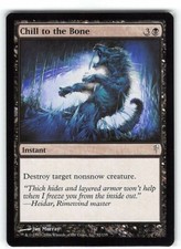Chill to the Bone *Common* Magic MtG x1 Coldsnap SP
