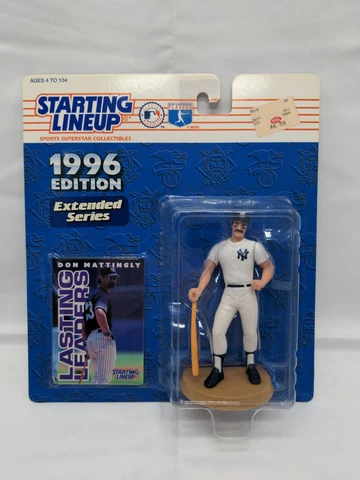 Kenner Starting Lineup Lasting Leaders Don Mattingly 1996 Edition **NEW** Cover