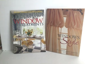 Lot of 2 Paperbacks BH&G Window Treatments-Windows with Style by Creative Pub. - Picture 1 of 7
