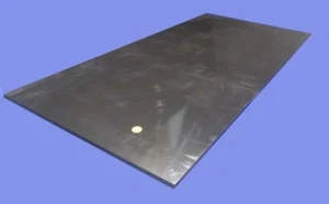 HDPE (Polyethylene) Sheet Black .500" (1/2") Thick x 24" Wide x 48" Long - Picture 1 of 6