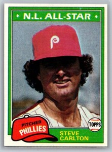 1981  Topps #630 Steve Carlton N.L. All-Star