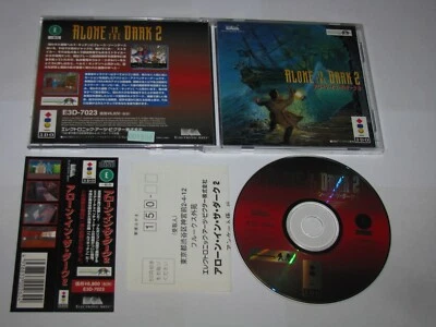 Alone in the Dark 2 Japanese 3DO Japan import +spine reg card US Seller - Image 1 of 4