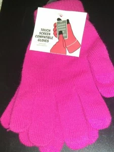 Gloves - Touch Screen Compatible - Women's Misses Teen Girls Fall Winter Mittens - Picture 1 of 2