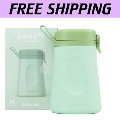 Urinario femenino LoonaGo - Botella de orina de viaje para mujer, a prueba de fugas y bloqueo de olores Foto 1 de 4