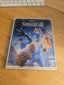 The Fantastic Four: First Steps 2-Disc 4k Blu-Ray Digital Cinematic Universe New - Picture 1 of 4