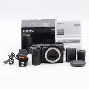 Numero di otturatori 694 SONY a6600 corpo nero ILCE-6600 menù inglese supportato - Foto 1 di 10