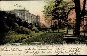 Ak Kassel in Hessen, Partie mit dem Justizpalast - 4202954 - Picture 1 of 2