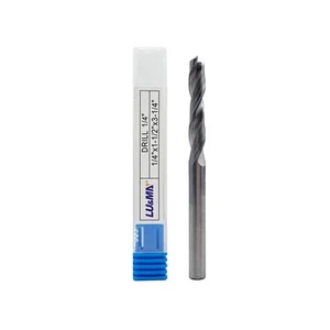 1/4" Solid Carbide Jobber Drill Bits with Straight Shank and 118° Point Angle... - Bild 1 von 6