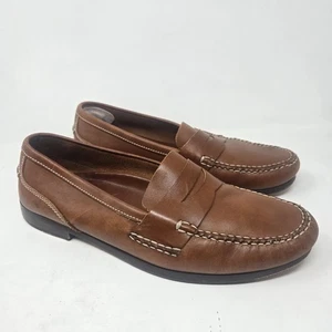 NATTY BEAU Men’s Penny Loafer Oxfords Leather Dress Shoes Sz 12 M - Picture 1 of 12