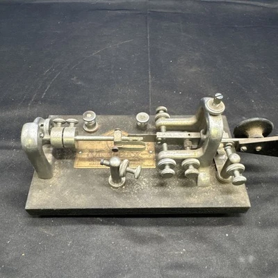 VINTAGE 1920's Vibroplex Bug Telegraph Key #155634 - Image 1 of 4