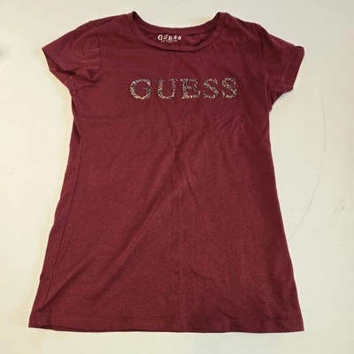 Детская футболка Guess Los Angeles Burgandy размер Small - Изображение 1 из 4