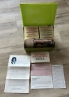 Vintage 1971 Betty Crocker Recipe Library Card Index Green Box & More Cards
