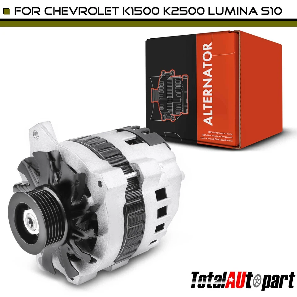 Alternador para Chevrolet K1500 K2500 K3500 Lumina S10 V3500 Suburban 105A 12V Foto 1 de 4