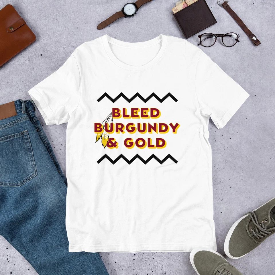 Commanders -Bleed Burgundy and Gold Tee - Image 1 of 1