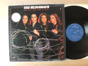 The Runaways - Waitin' For The Night   1st Press UK  1977    LP   Vinyl  vg++