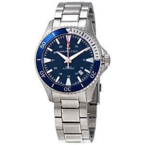 Hamilton Khaki Navy Scuba Automatic Blue Dial Men's Watch H82345141