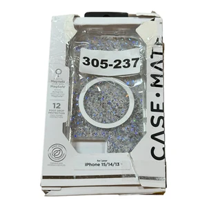 Case-Mate Twinkle Diamond with MagSafe Case for iPhone 15 14 13 - Photo 1 sur 6