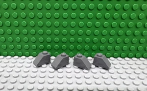 Lego 4 dunkel bläulich grau 2x1 Schrägen 45 Grad Stein Block NEU - Bild 1 von 1