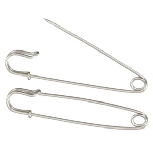 New! Tough-1 Nickel plated steel SADDLE BLANKET PIN Horse Show numbers Scarves - Picture 1 of 1