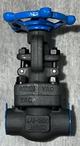 Gate Valve 1/4” 800 a105n OVC YAC Ohio Valve Company GA800TEN - Picture 1 of 8